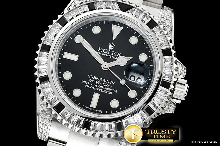 AAA replica watch A2836 Diam 116619 SS Black – SS Black ROLSUB0264B Submariner GSF 1031